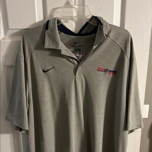 Nike Gray Performance Polo Shirt